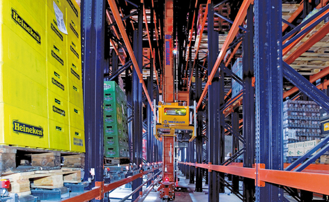 Mecalux aumenta a capacidade de armazenamento de uma empresa de distribuição com a instalação de um armazém automático autoportante