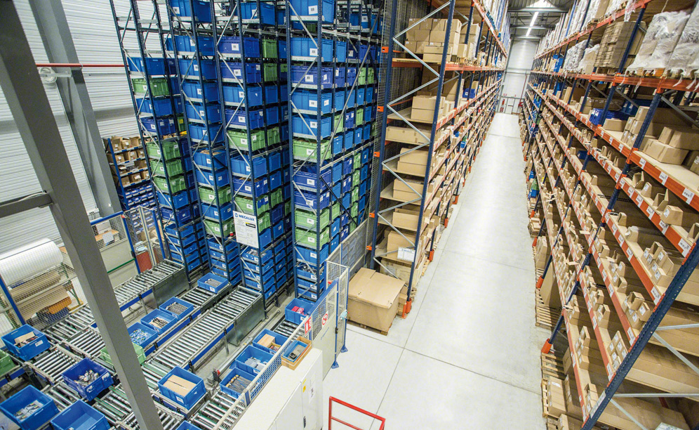 O armazém da Diager está capacitado para armazenar 7.200 caixas e mais de 1.800 paletes