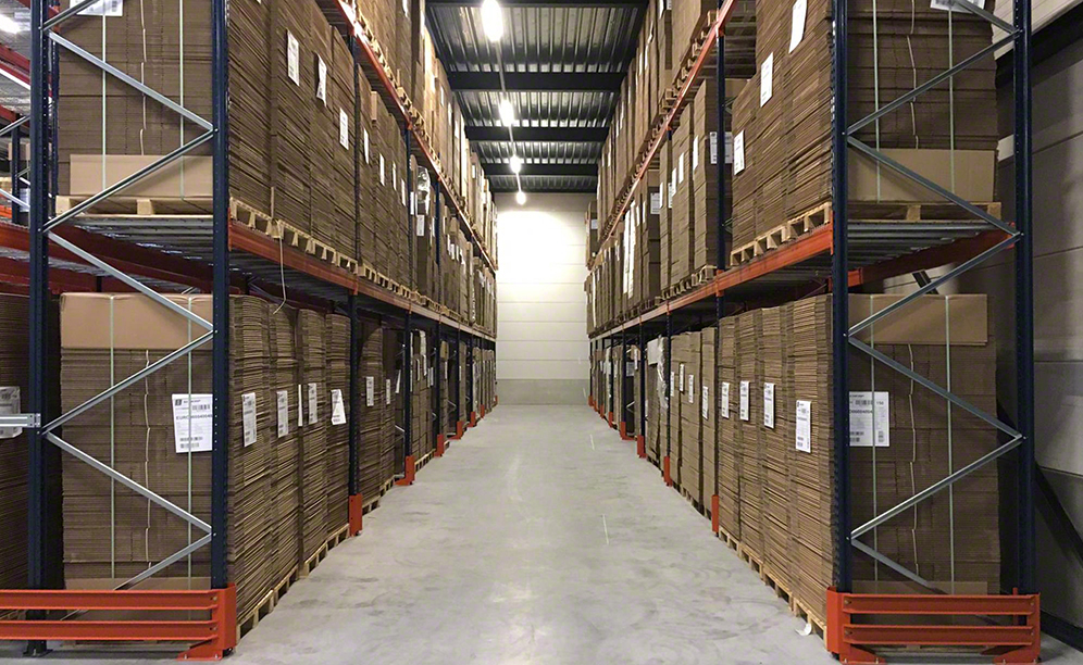 A Scherp Verpakkingen ampliou a capacidade de armazenamento de seu armazém